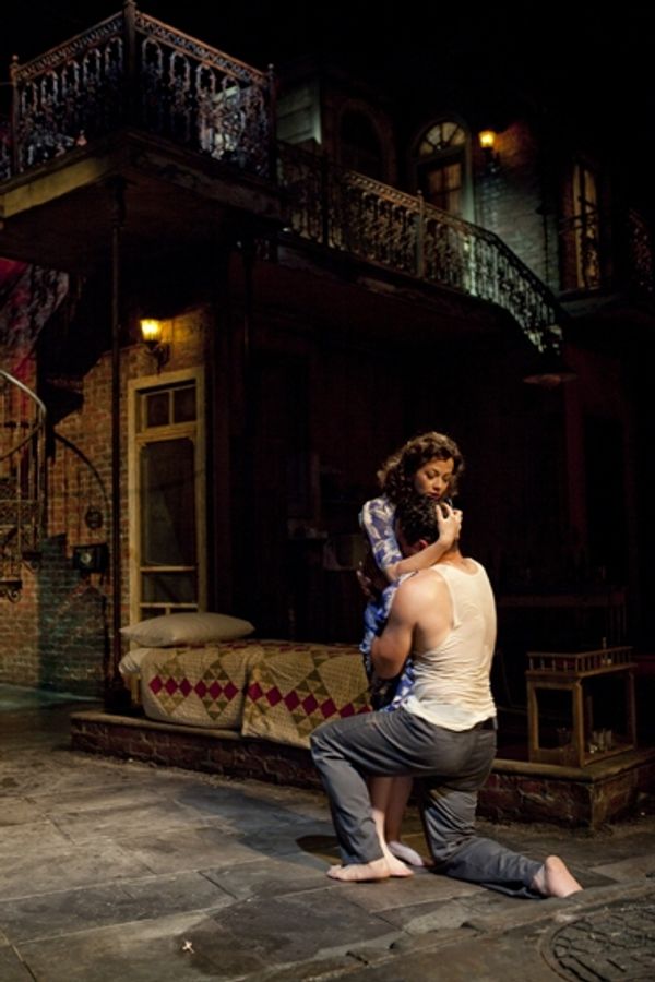 Stacia Rice (Stella Kowalski) and Ricardo Antonio Chavira Photo