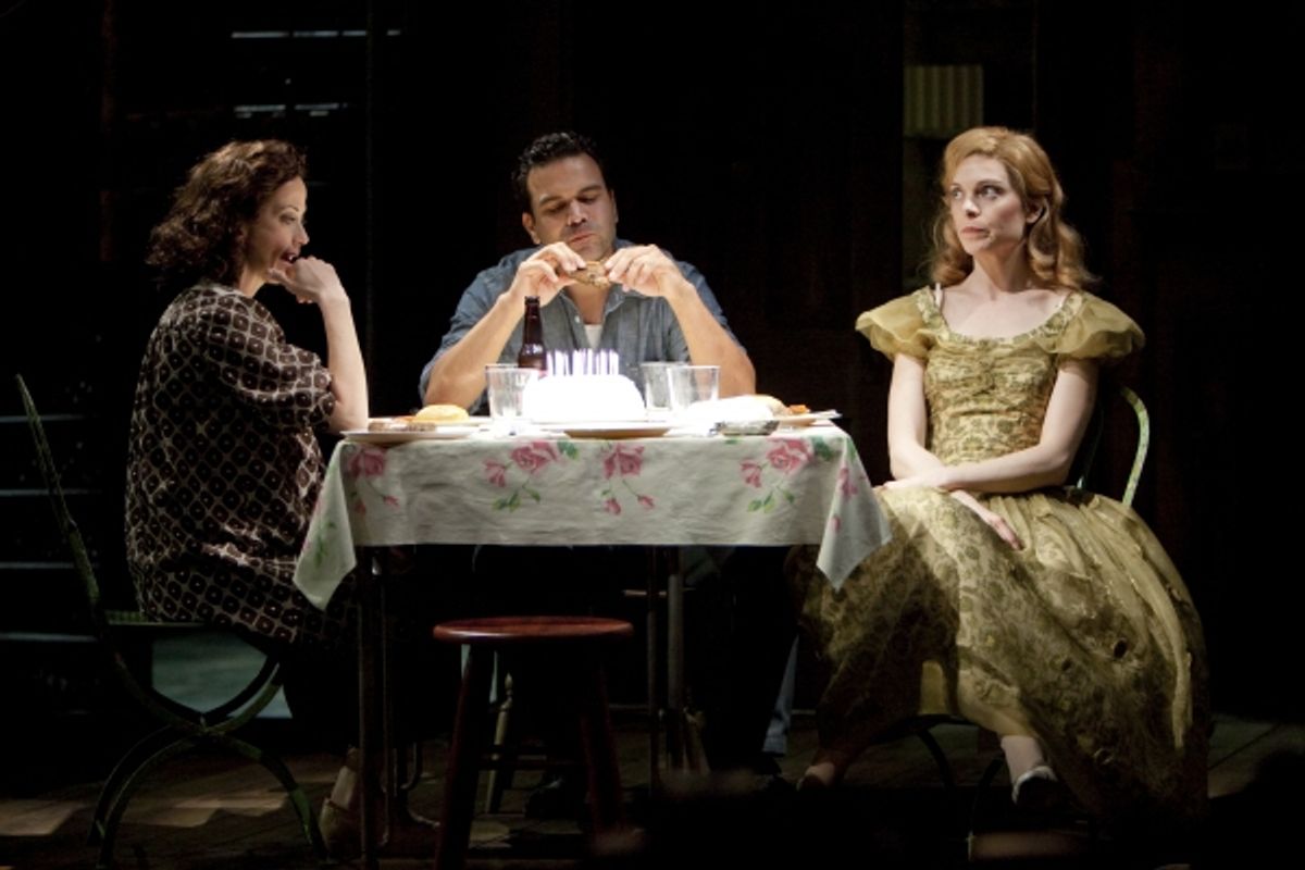 Stacia Rice (Stella Kowalski), Ricardo Antonio Chavira (Stanley Kowalski) and Gretchen Egolf  at 