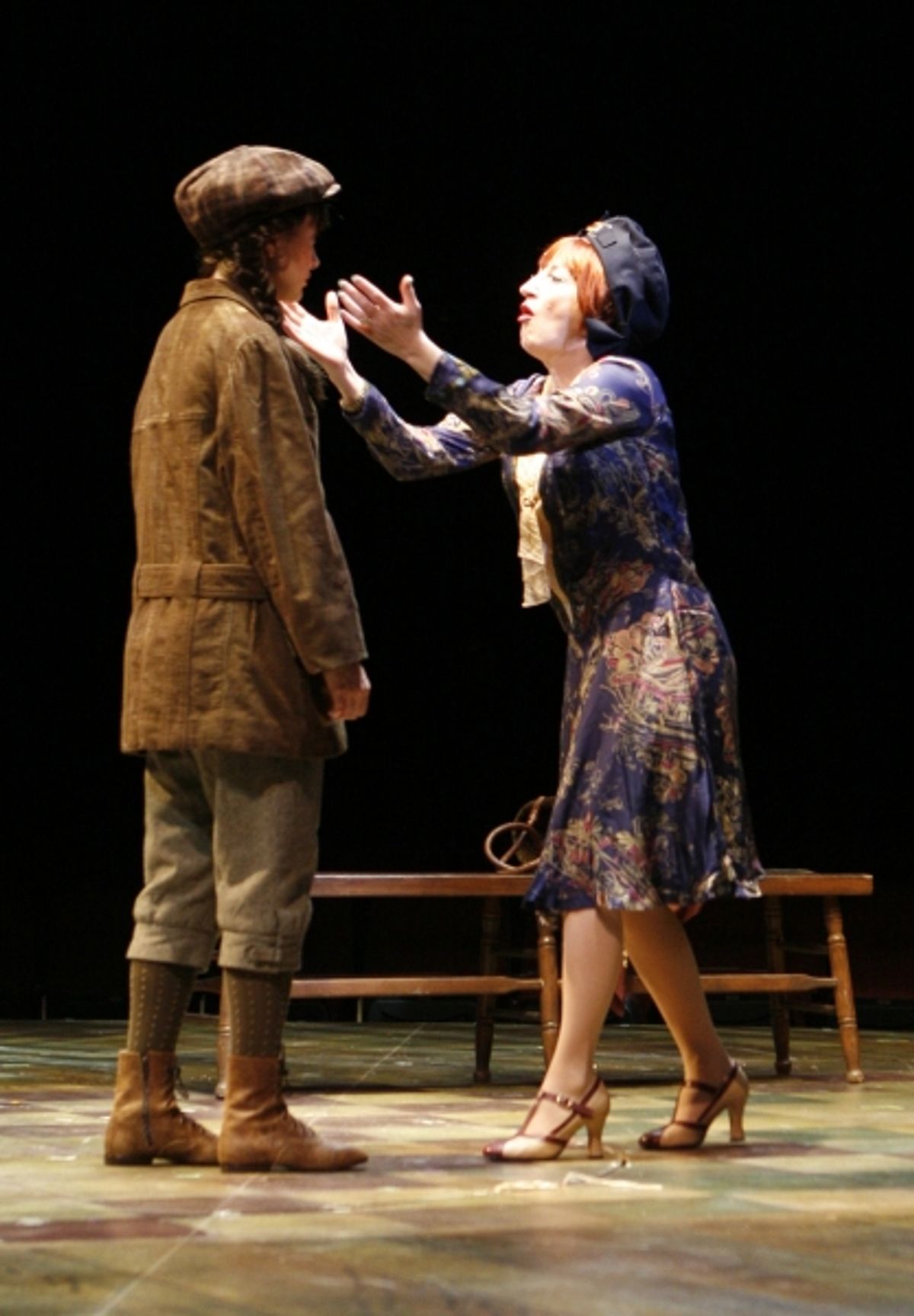 Catherine Walker and Vicki Lewis at 