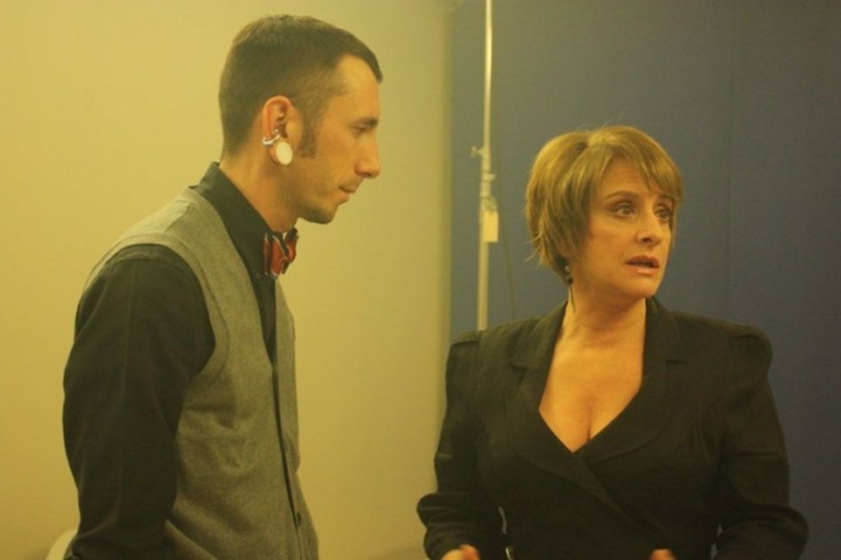 Patti LuPone during Cover Shoot at 