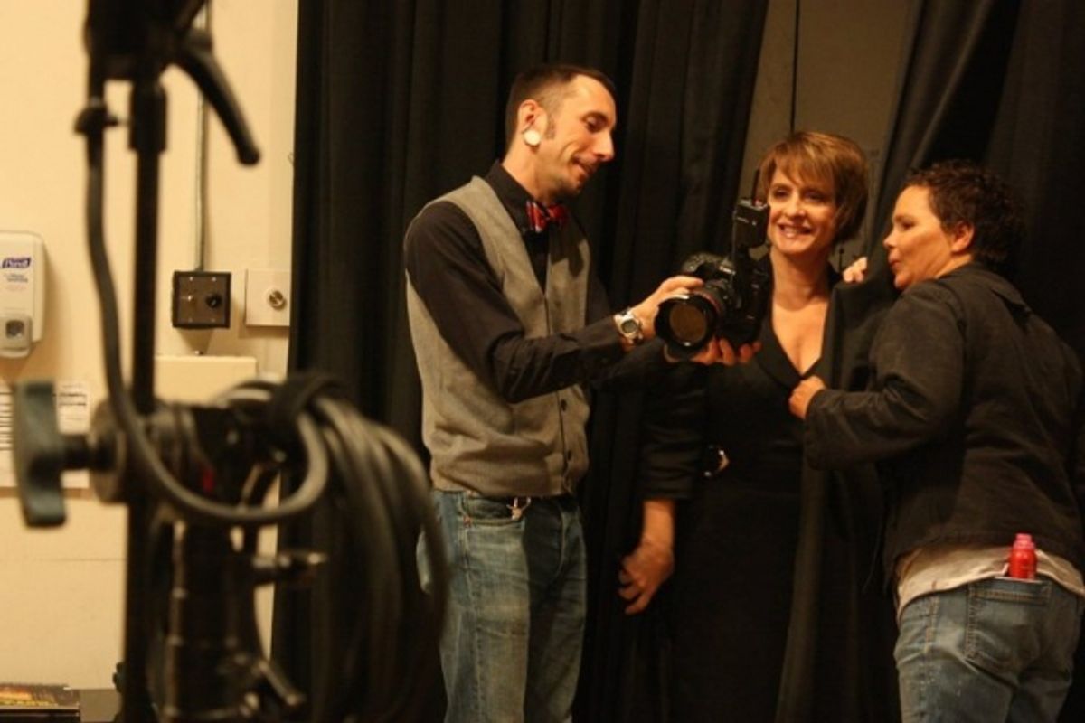 Patti LuPone during Cover Shoot at 
