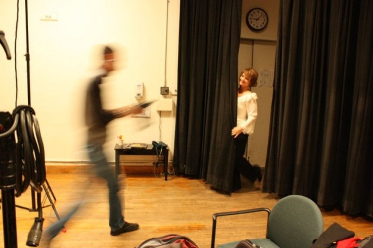 Patti LuPone during Cover Shoot at 