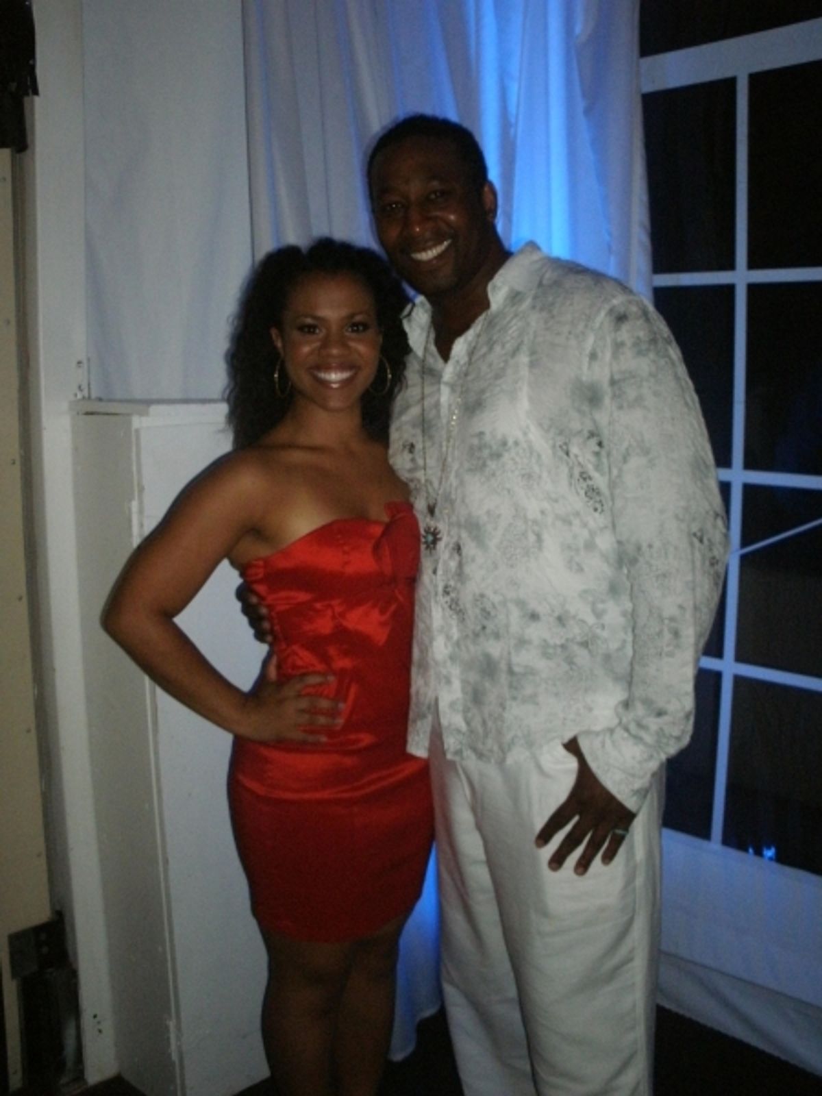 Alysha Deslorieux and Byron Glenn Willis at 