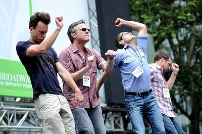 Matt Wall, Sean Martin Hingston, Peter Benson (Promises, Promises) Photo