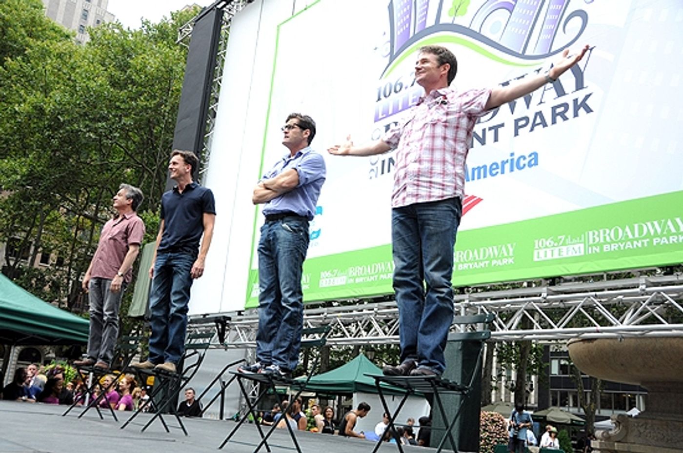 Photo Coverage: PROMISES, HEIGHTS et al. Play Broadway in Bryant Park, 7/8  Image