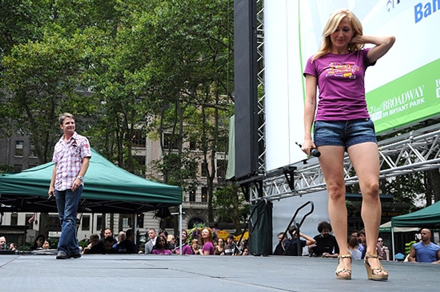 Photo Coverage: PROMISES, HEIGHTS et al. Play Broadway in Bryant Park, 7/8  Image