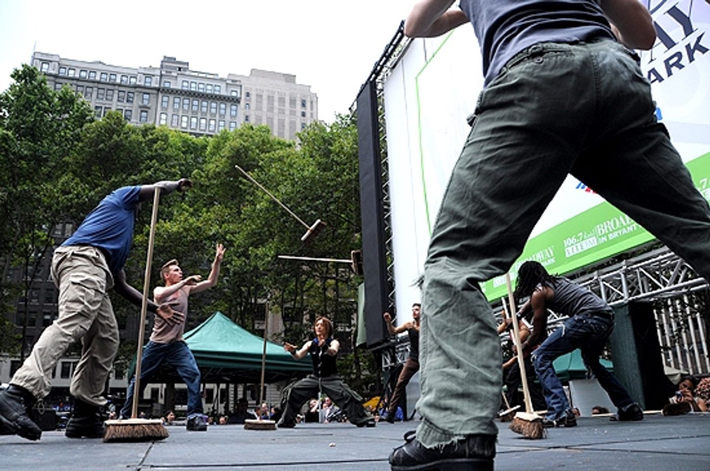 Photo Coverage: PROMISES, HEIGHTS et al. Play Broadway in Bryant Park, 7/8  Image