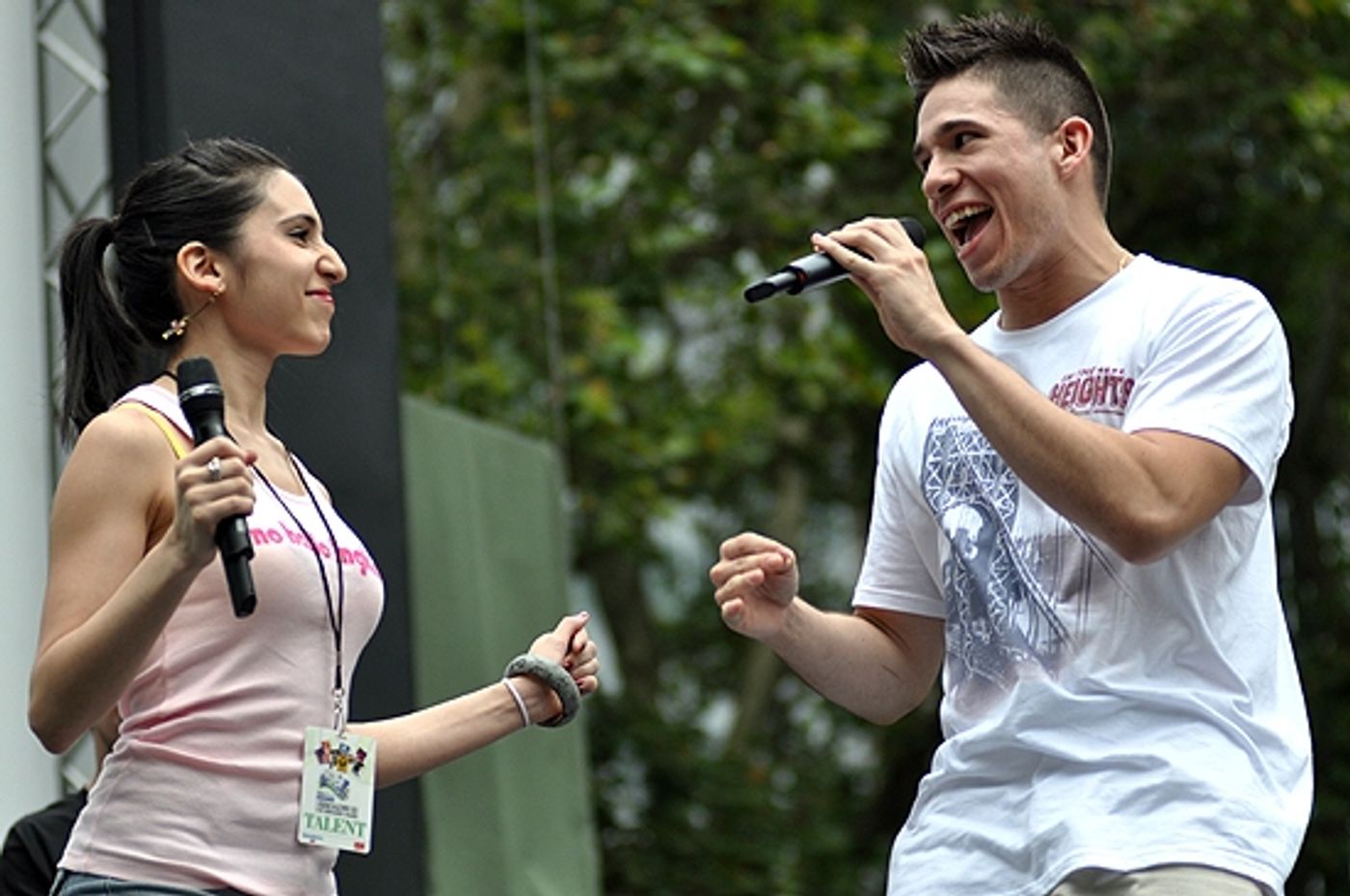 Photo Coverage: PROMISES, HEIGHTS et al. Play Broadway in Bryant Park, 7/8  Image