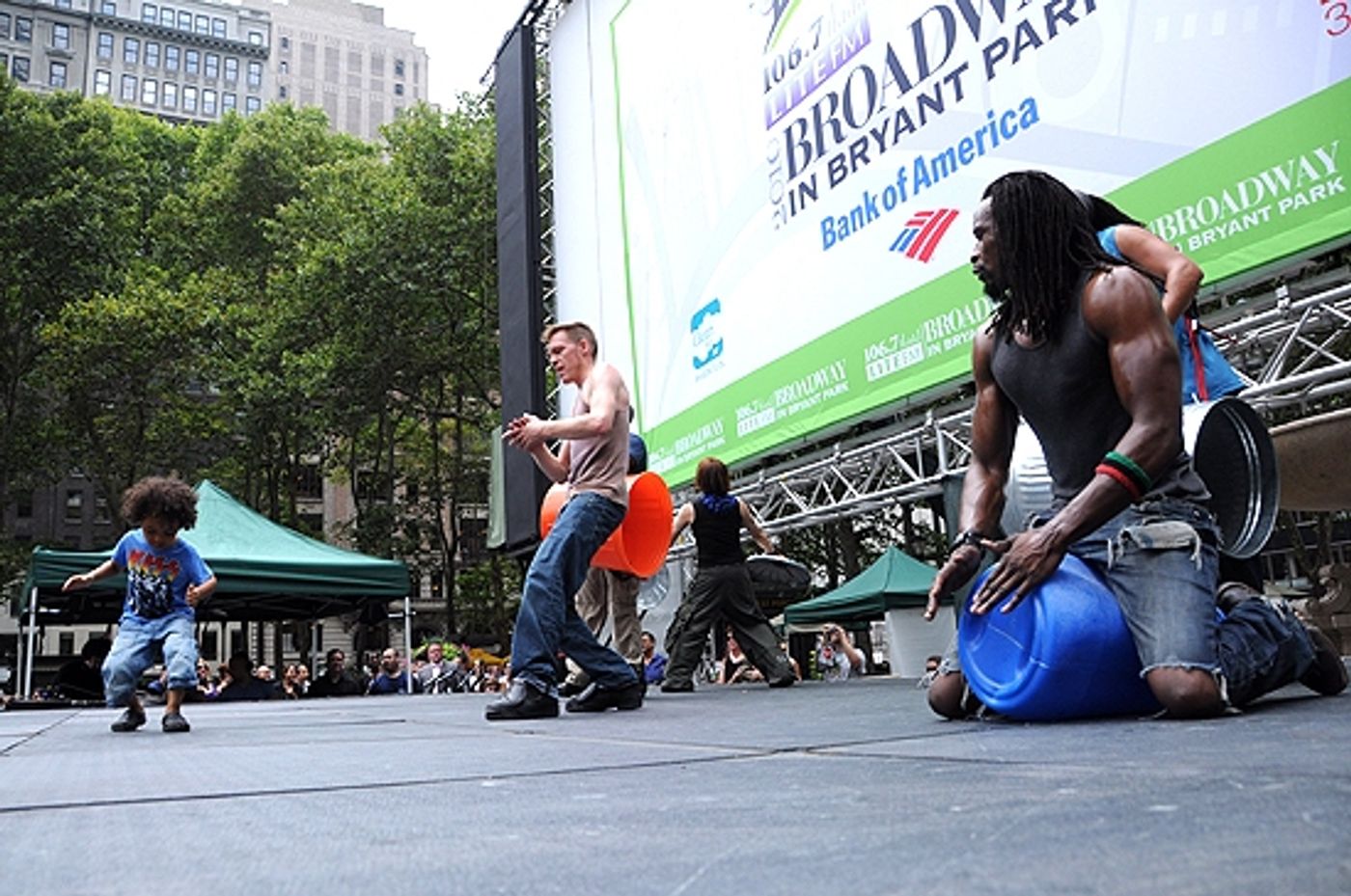 Photo Coverage: PROMISES, HEIGHTS et al. Play Broadway in Bryant Park, 7/8  Image