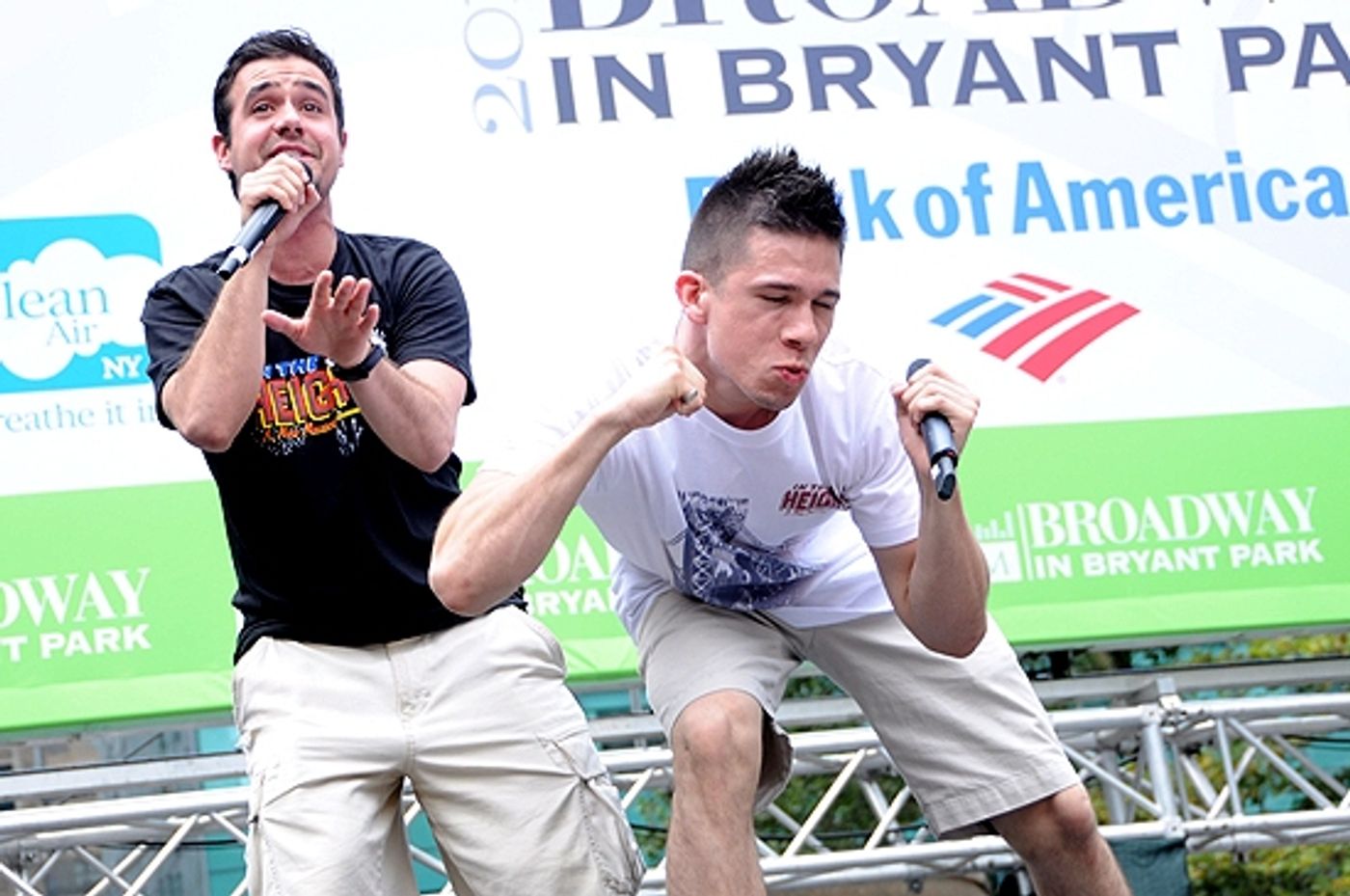 Photo Coverage: PROMISES, HEIGHTS et al. Play Broadway in Bryant Park, 7/8  Image