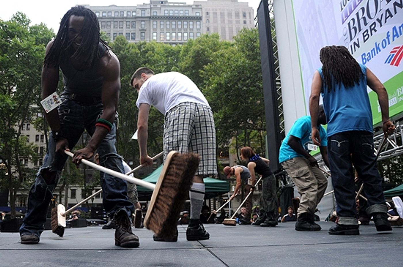 Photo Coverage: PROMISES, HEIGHTS et al. Play Broadway in Bryant Park, 7/8  Image
