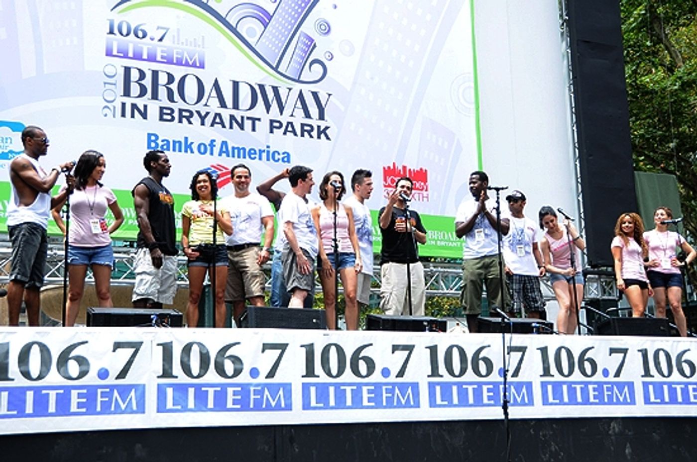 Photo Coverage: PROMISES, HEIGHTS et al. Play Broadway in Bryant Park, 7/8  Image