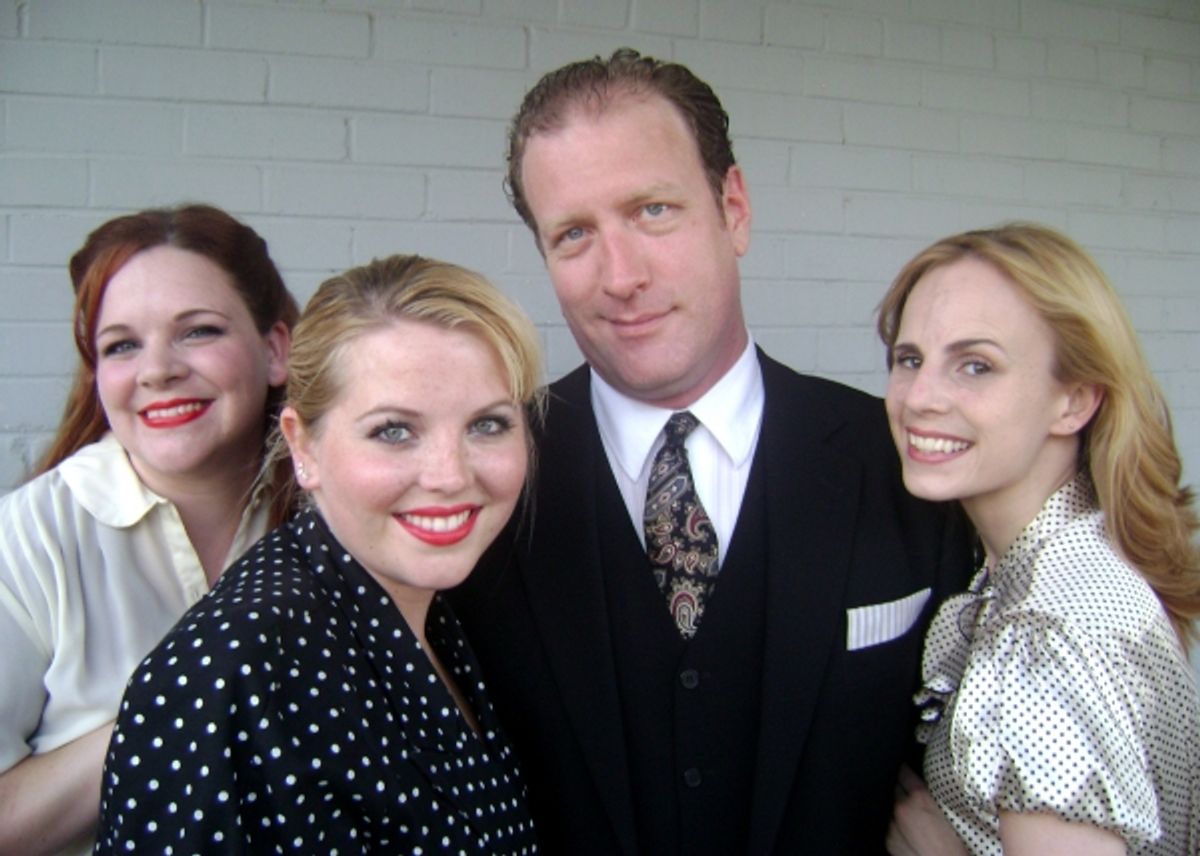 Rob Barron, Morgan Scharff, Sara Metting, and Heather Manly at 