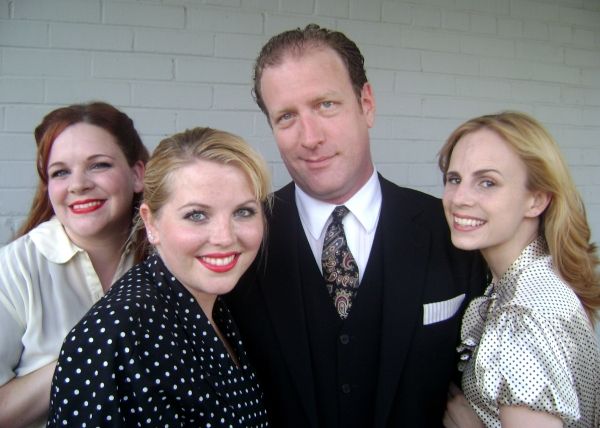 Rob Barron, Morgan Scharff, Sara Metting, and Heather Manly Photo