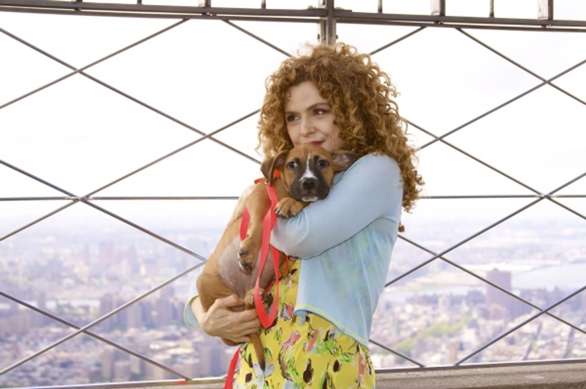 Bernadette Peters & Goldie at 