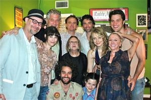 Cast of FIFTH OF JULY with director Terry Kinney Photo