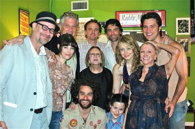 Cast of FIFTH OF JULY with director Terry Kinney Photo