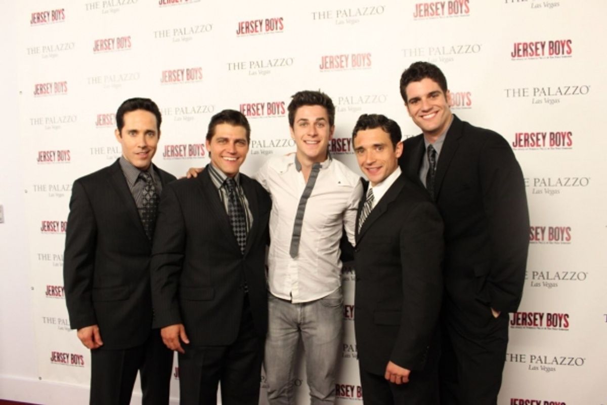 Jeff Leibow, Devin May, Disney-star David Henrie, Rick Faugno, Peter Saide at 