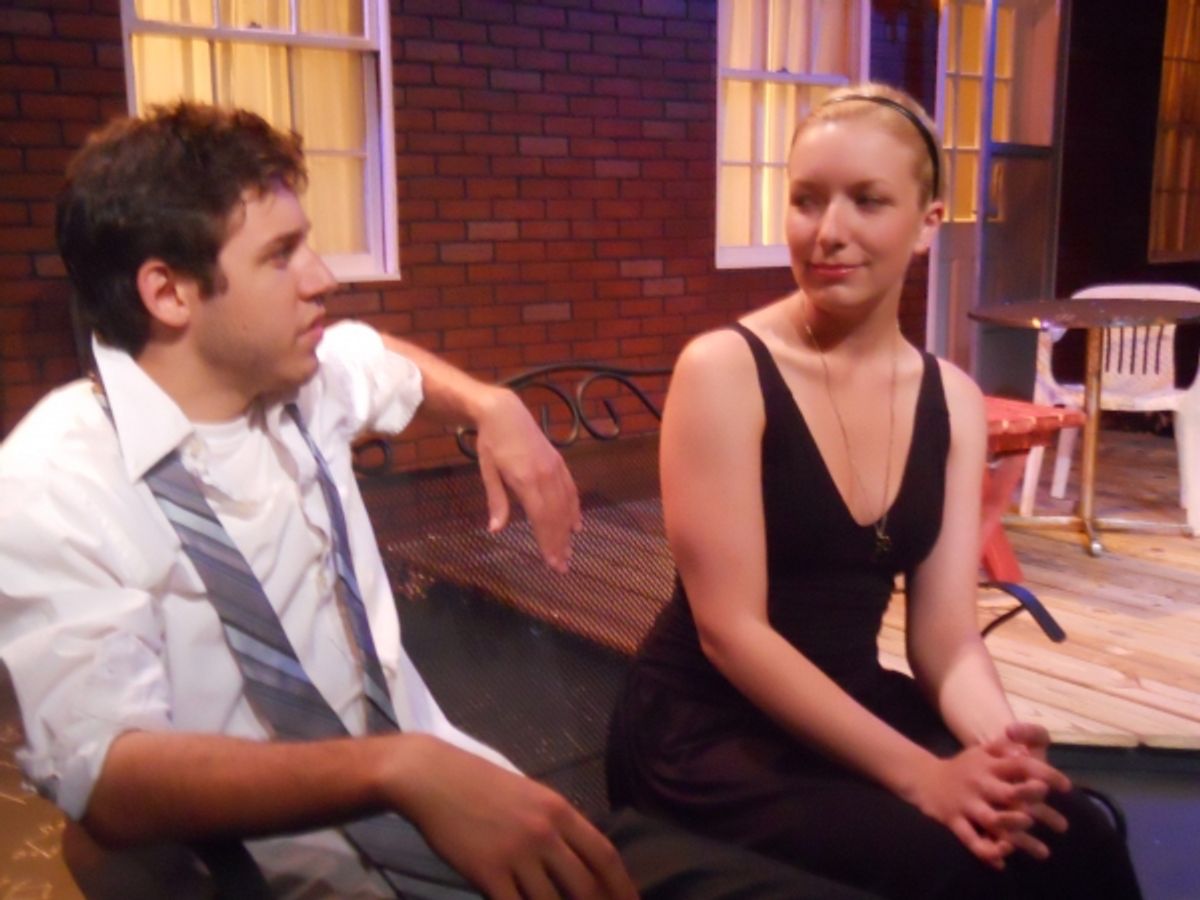 Dustin Morris and Julia Heynen at 