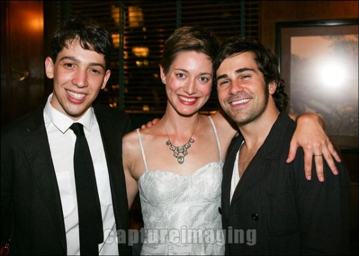 Coby Getzug, Zoe Perry and Brett Ryback at 