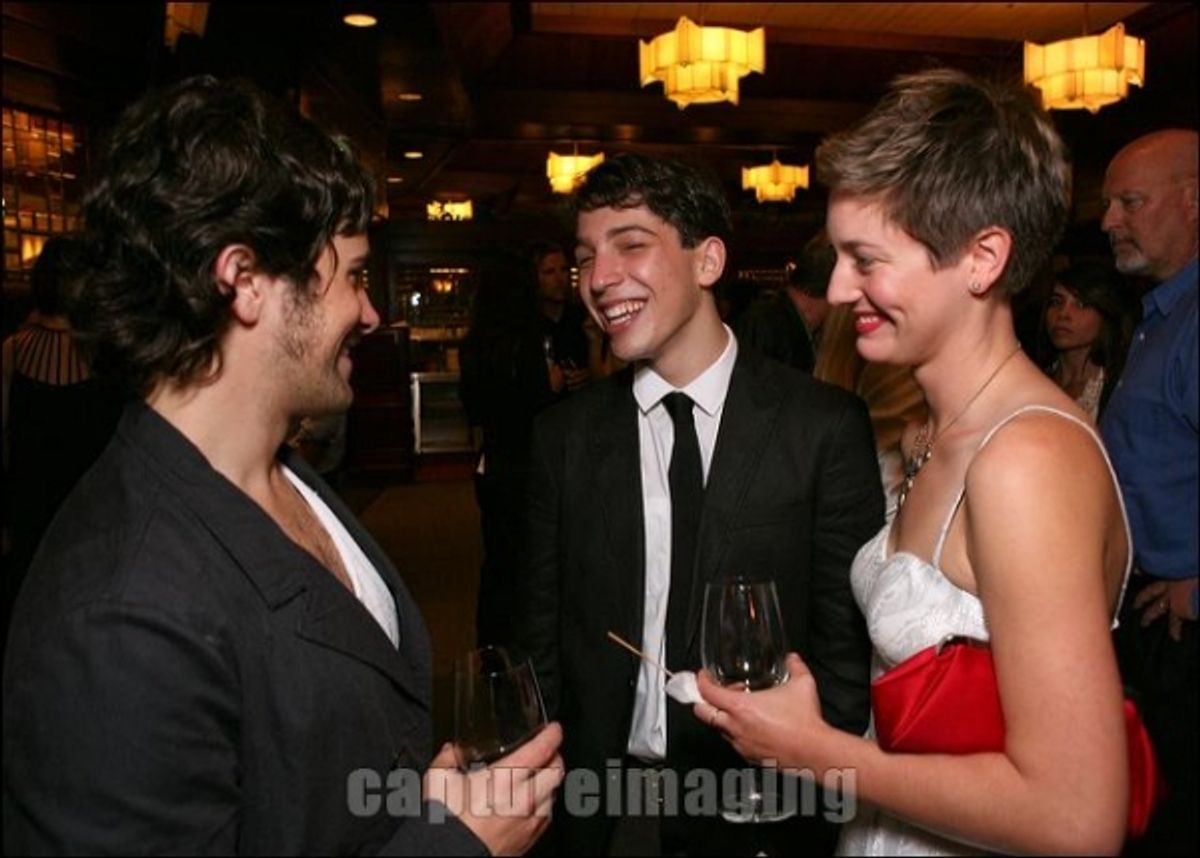 Brett Ryback, Zoe Perry and Coby Getzug at 