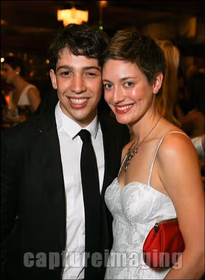 Coby Getzug (L) and Zoe Perry  Photo