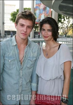 Xavier Samuel (L) and Shermine Sharivar  Photo
