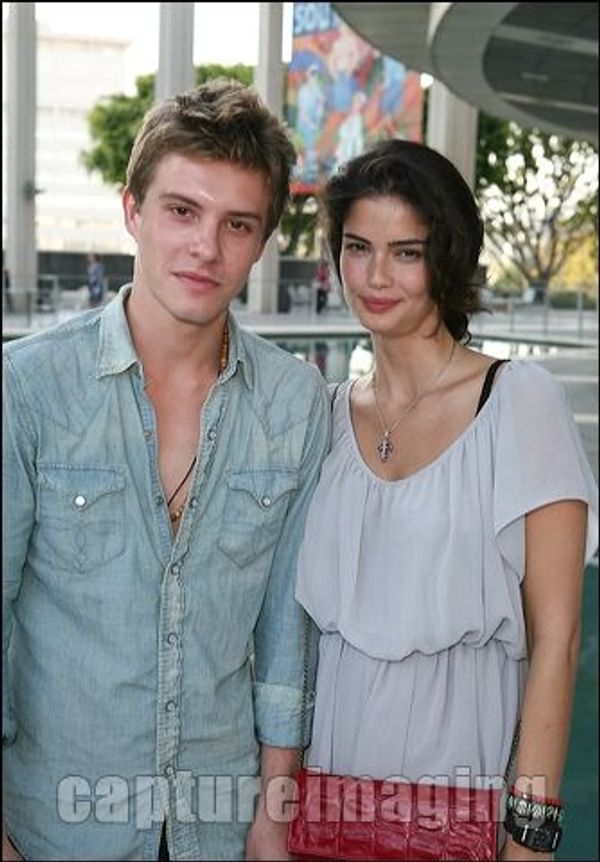Xavier Samuel (L) and Shermine Sharivar  Photo