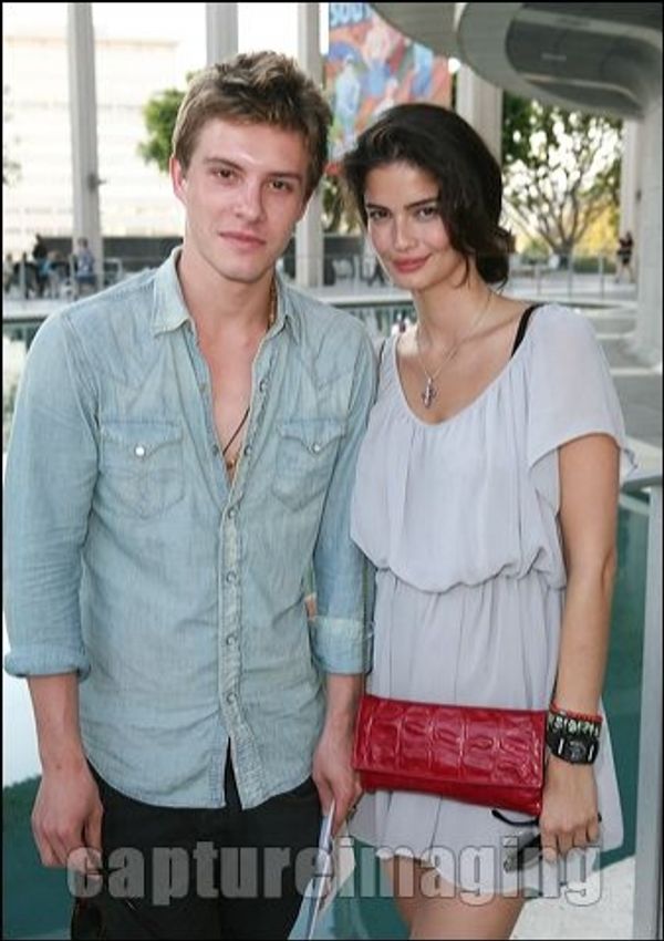 Xavier Samuel (L) and Shermine Sharivar  Photo