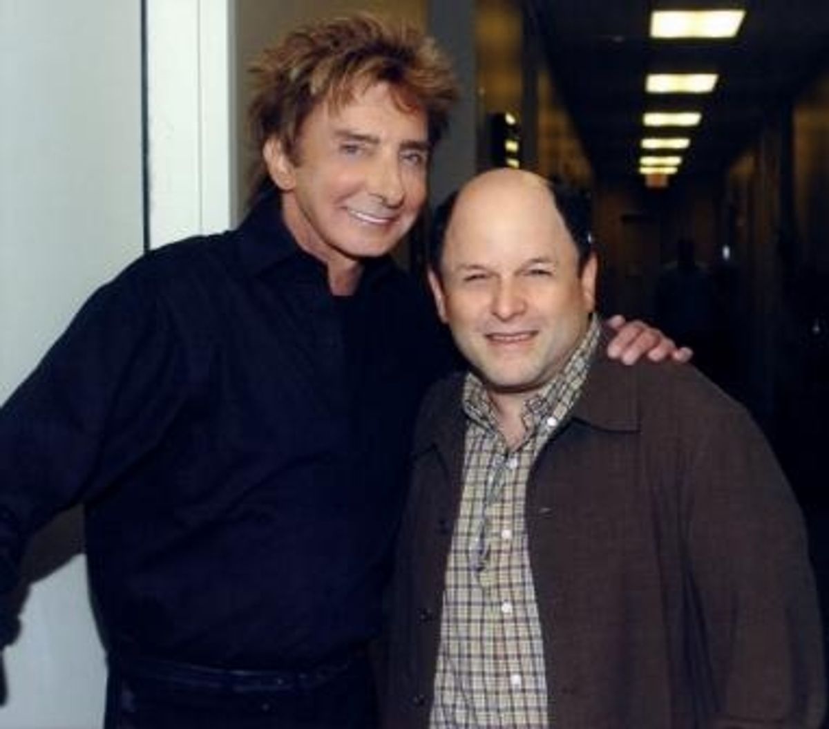 Barry Manilow and Jason Alexander at 
