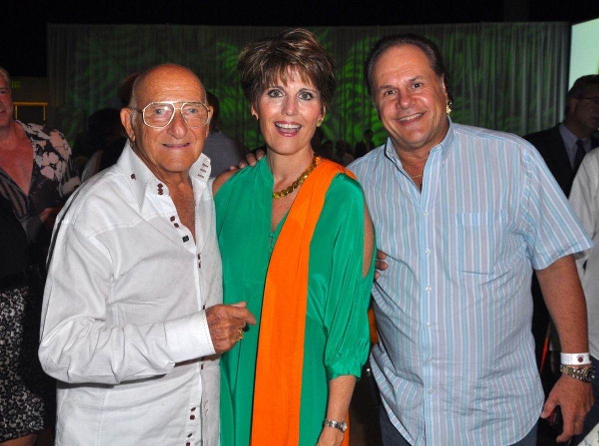 Dr. Sanford Ziff, Lucie Arnaz, and KC at 