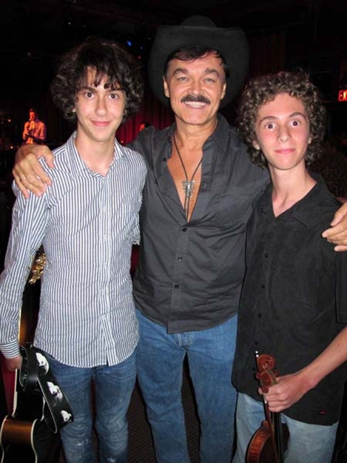Nat Wolff, Randy Jones & Jonathan Russell at 