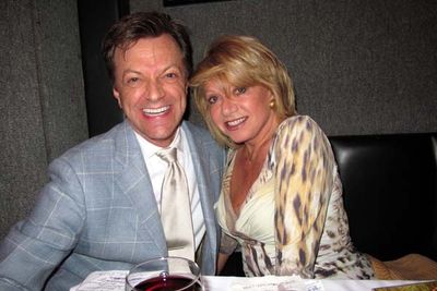 Host Jim Caruso & Elaine Paige Photo