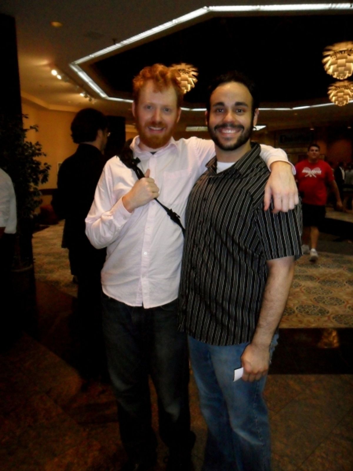 Ben Kirkberger and Daniel Castro at 