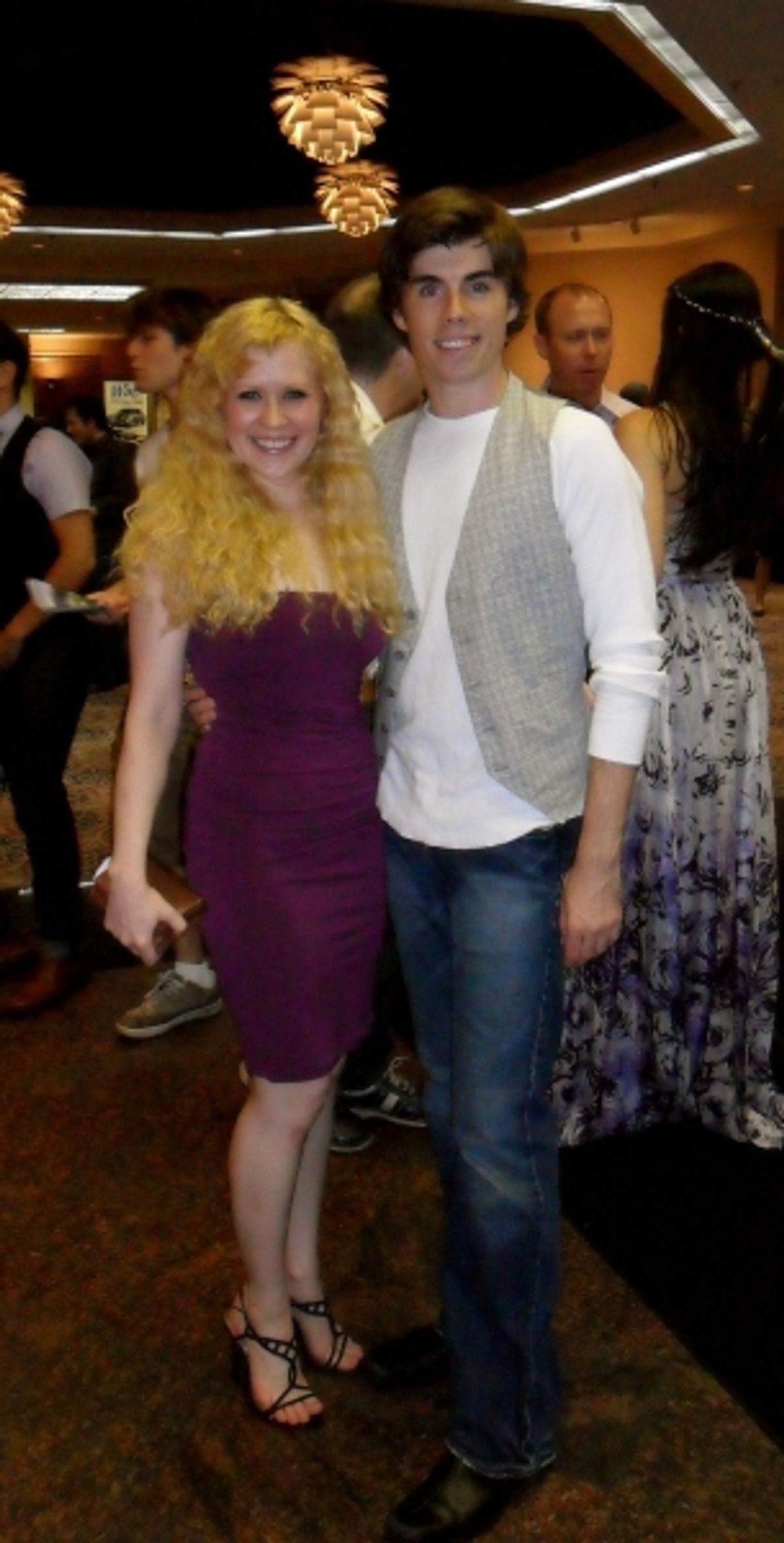 Nicole Miller and Alex McCrary at 