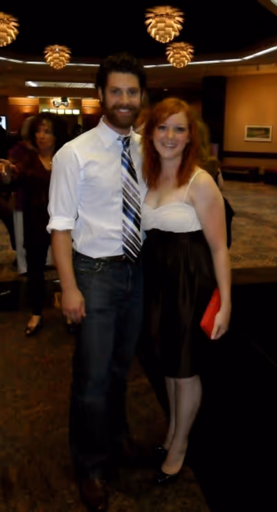 Max Quinlan and Rebecca Pink Photo