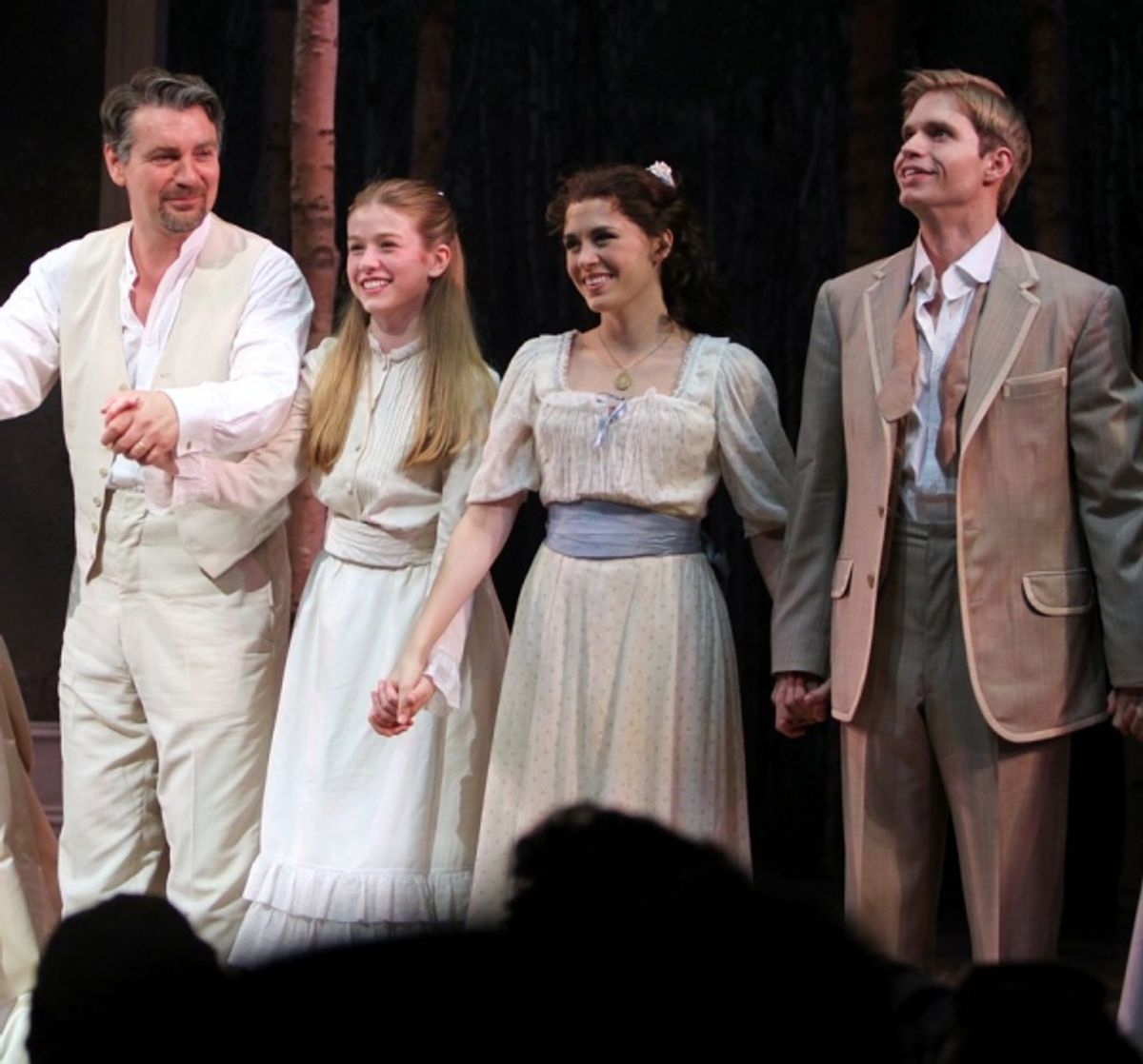 Alexander Hanson, Katherine McNamara, Ramona Mallory, Hunter Ryan Herdlicka at 