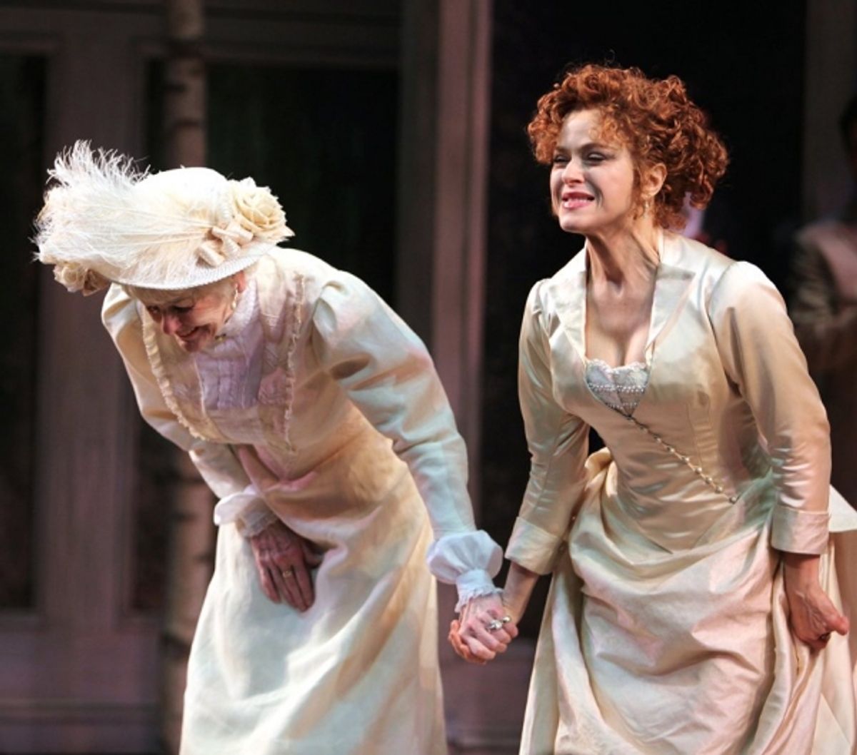 Elaine Stritch & Bernadette Peters at 