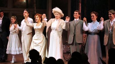 Bradley Dean, Katherine McNamara, Alexander Hanson, Bernadette Peters, Elaine Stritch Photo