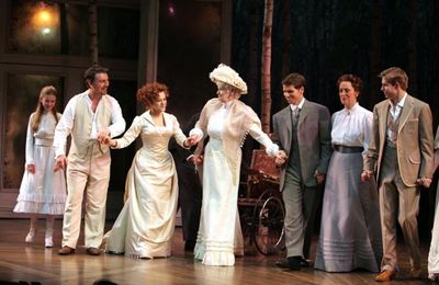 Bradley Dean, Katherine McNamara, Alexander Hanson, Bernadette Peters, Elaine Stritch Photo