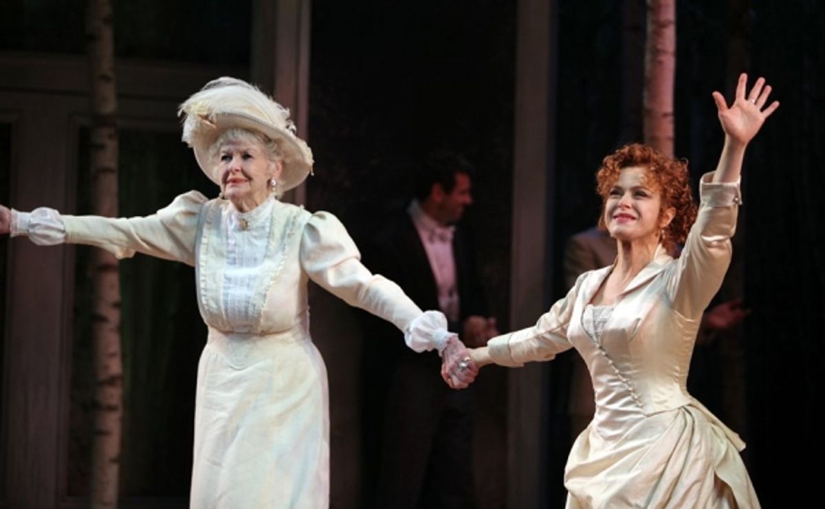 Elaine Stritch & Bernadette Peters at 