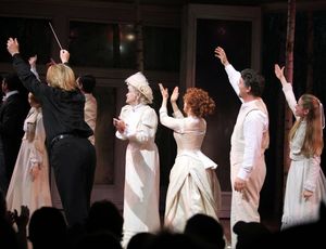 Elaine Stritch, Bernadette Peters and Alexander Hanson Photo