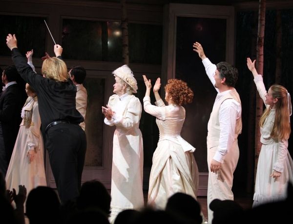 Elaine Stritch, Bernadette Peters and Alexander Hanson Photo