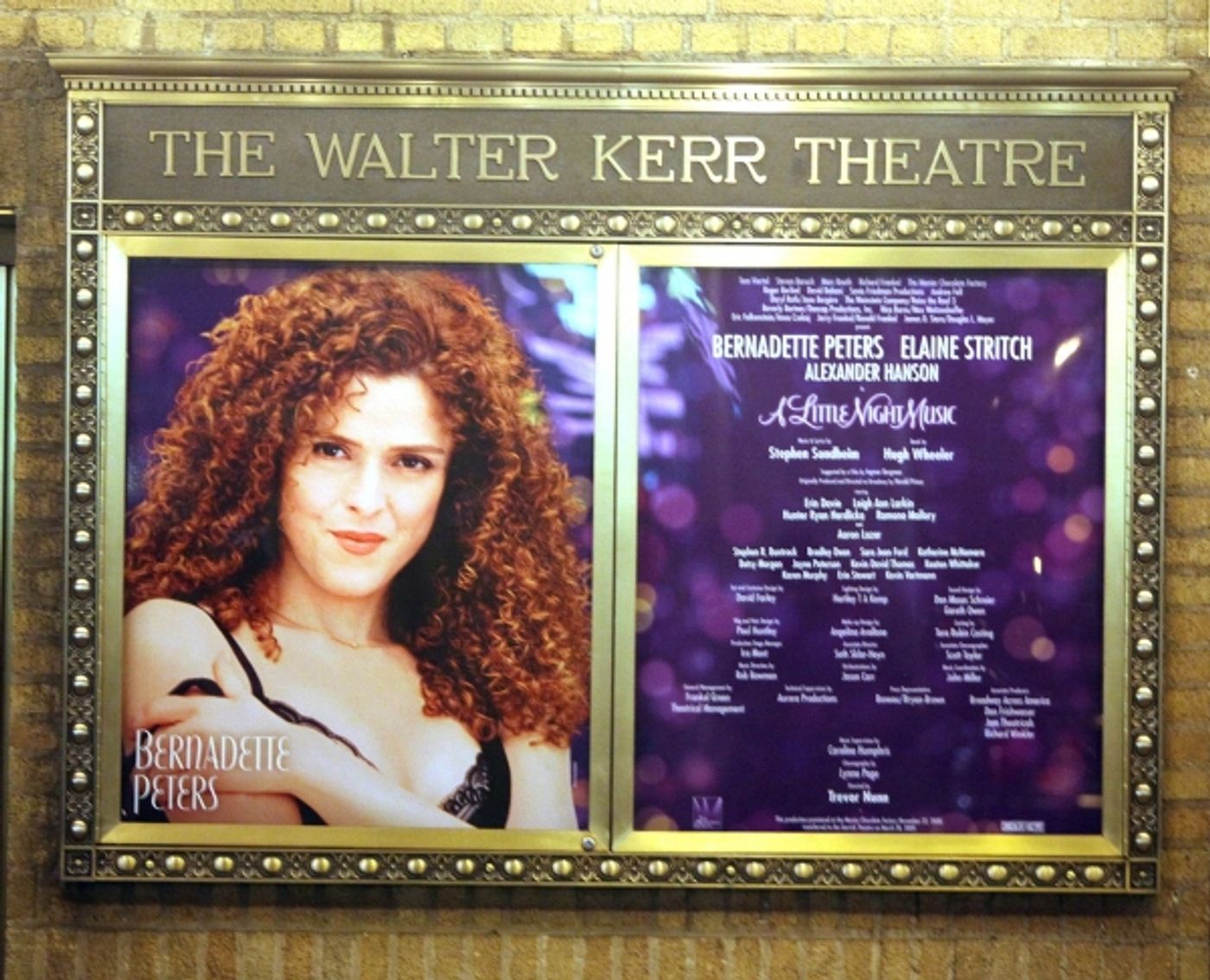 Photo Coverage: Bernadette Peters and Elaine Stritch Open in A LITTLE NIGHT MUSIC  Image