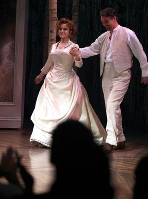 Bernadette Peters and Alexander Hanson @ BroadwayWorld Bernadette Peters and Alexander Hanson Photo
