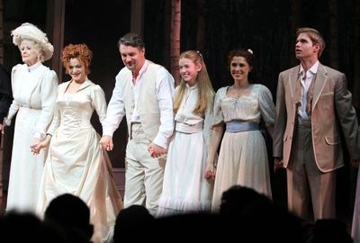 Elaine Stritch, Bernadette Peters, Alexander Hanson, Katherine McNamara, Ramona Mallo Photo