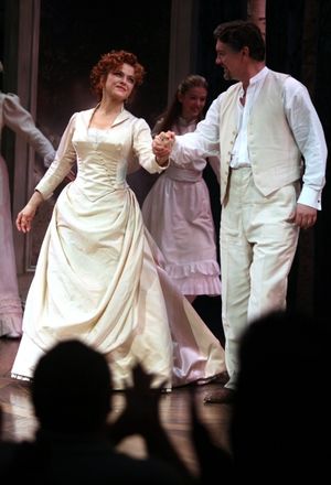 Bernadette Peters and Alexander Hanson @ BroadwayWorld Bernadette Peters and Alexander Hanson Photo