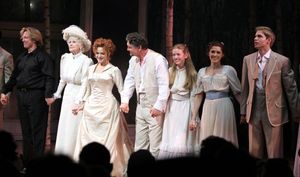 Bradley Dean, Katherine McNamara, Alexander Hanson, Bernadette Peters, Elaine Stritch, Kevin David Thomas, Karen Murphy, Hunter Ryan Herdlicka @ BroadwayWorld Bradley Dean, Katherine McNamara, Alexander Hanson, Bernadette Peters, Elaine Stritch Photo