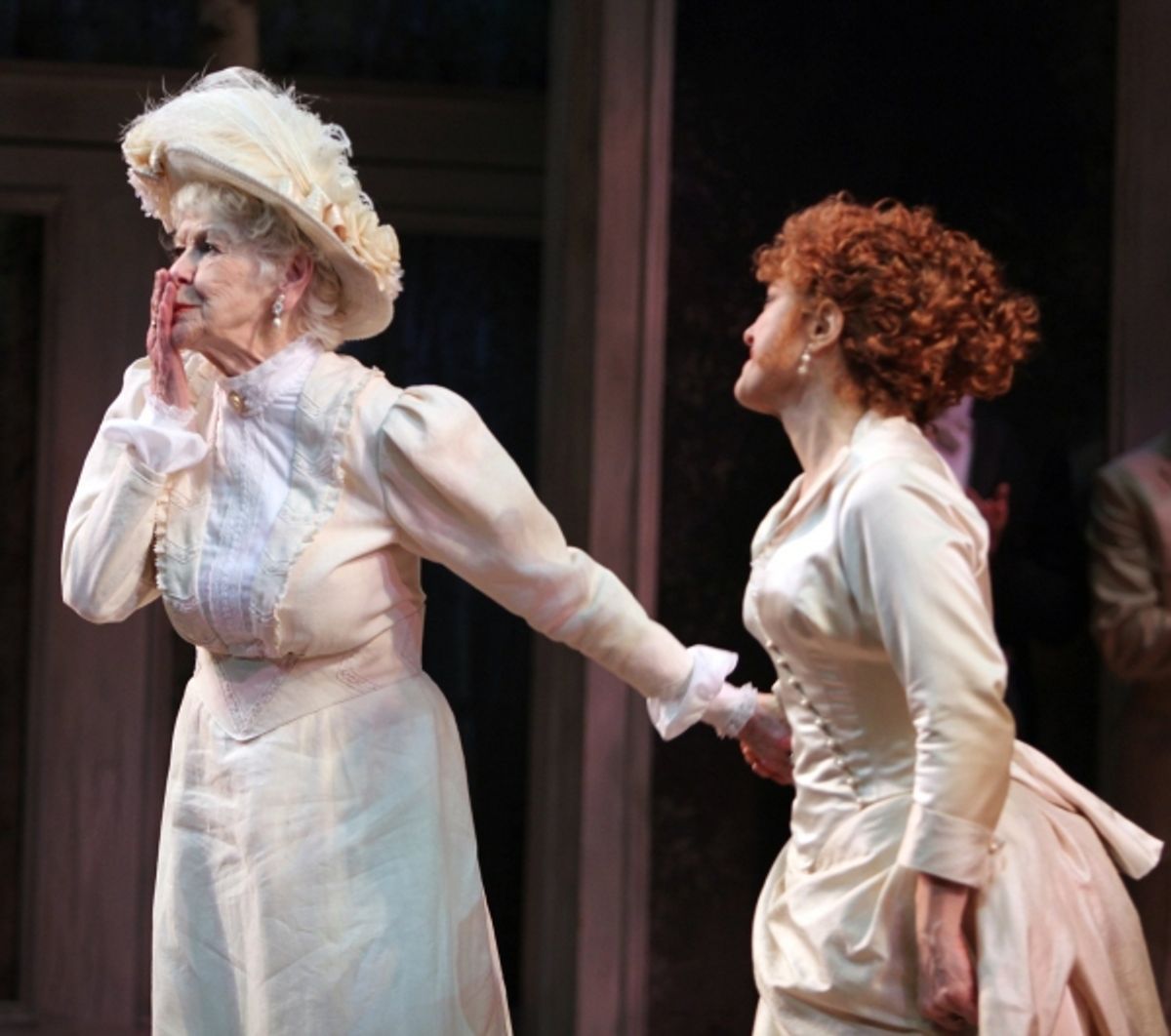 Elaine Stritch and Bernadette Peters at 