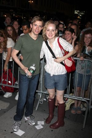 Hunter Ryan Herdlicka and Erin Davie @ BroadwayWorld Hunter Ryan Herdlicka and Erin Davie Photo